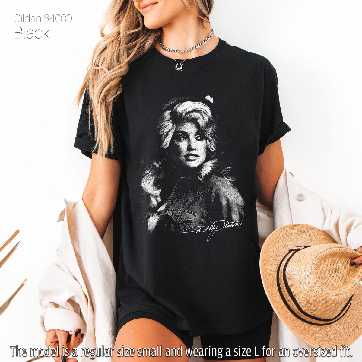 Dolly Parton Signature Shirt Vintage Country Music Tee