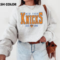 Vintage New York Knicks Sweatshirt Retro NYC Hoops Crewneck Classic Game Day Basketball Pullover Unisex Fan Gift