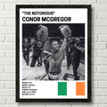 Conor McGregor Fighter UFC Mixed Martial Arts Home Gym Sports Fan Man Cave - Poster | Canvas Wall Art Print