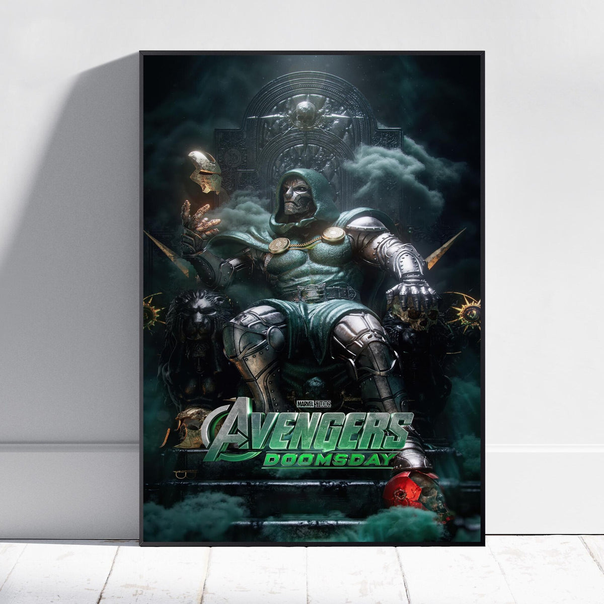 Avengers Doomsday Dr Doom Victor Von Doom Movie - Poster | Canvas Wall Art Print