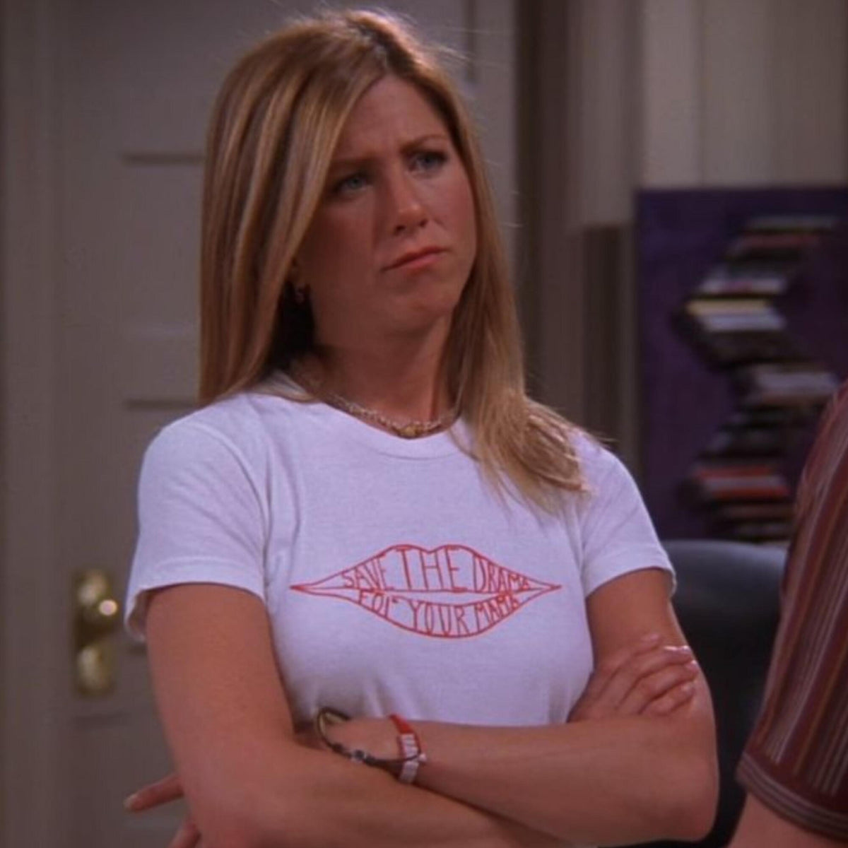 Save The Drama For Your Mama Baby Tee Rachel Green Y2K Trendy Graphic Womens Shirt Unisex