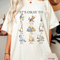 Comfort Colors Mental Health WinnieThePooh Shirt Classic Pooh Shirt