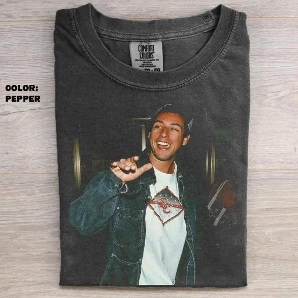 Vintage Adam Sandler Graphic Tee Funny Movie Graphic Tee 90s Pop Culture Shirt Gift for Men Gift for Women