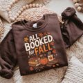 All Booked For Fall Shirt Bookish Fall Shirt Fall Season Shirt Autumn Reading Shirt Book Lover Gift Bookworm Shirt