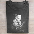 Vintage Dolly Parton Graphic Tee Youre Good At Keeping Secrets Graphic Tee 80s Country Music Shirt