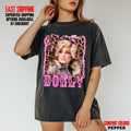 Comfort Colors Dolly TShirt Dolly Parton Oversize  Pink Graphic Shirt