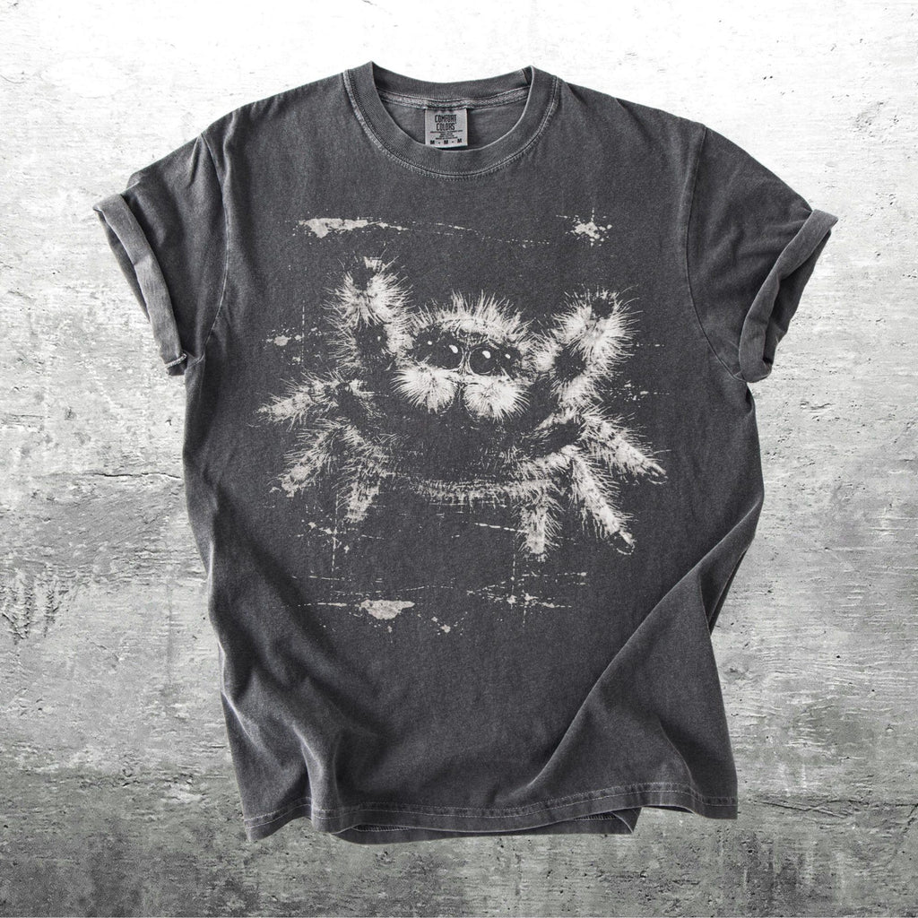 Jumping Spider Shirt Grunge Punk Oversize Womens Mens Unisex Comfort Colors Tshirt