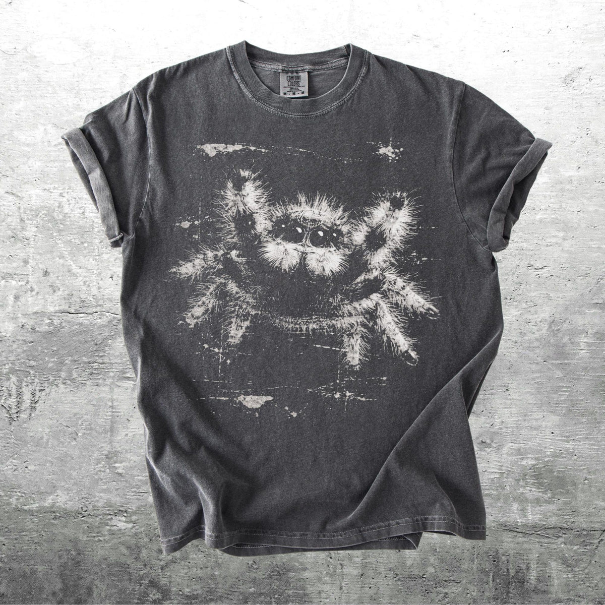 Jumping Spider Shirt Grunge Punk Oversize Womens Mens Unisex Comfort Colors Tshirt