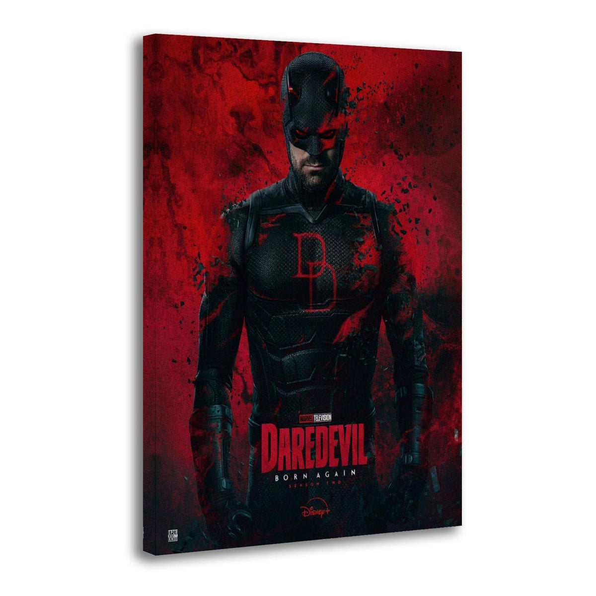 Daredevil Born Again Season 2 The Man Without Fear Returns 2 Living Room Decor - Poster | Canvas Wall Art Print
