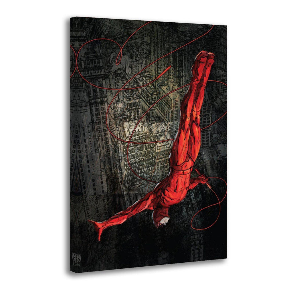 Daredevil Comic Art The Man Without Fear - Poster | Canvas Wall Art Print