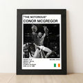 Conor McGregor The Notorious MMA Fan - Poster | Canvas Wall Art Print