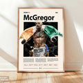 Conor McGregor MMA Fight Fans Sports Bedroom - Poster | Canvas Wall Art Print