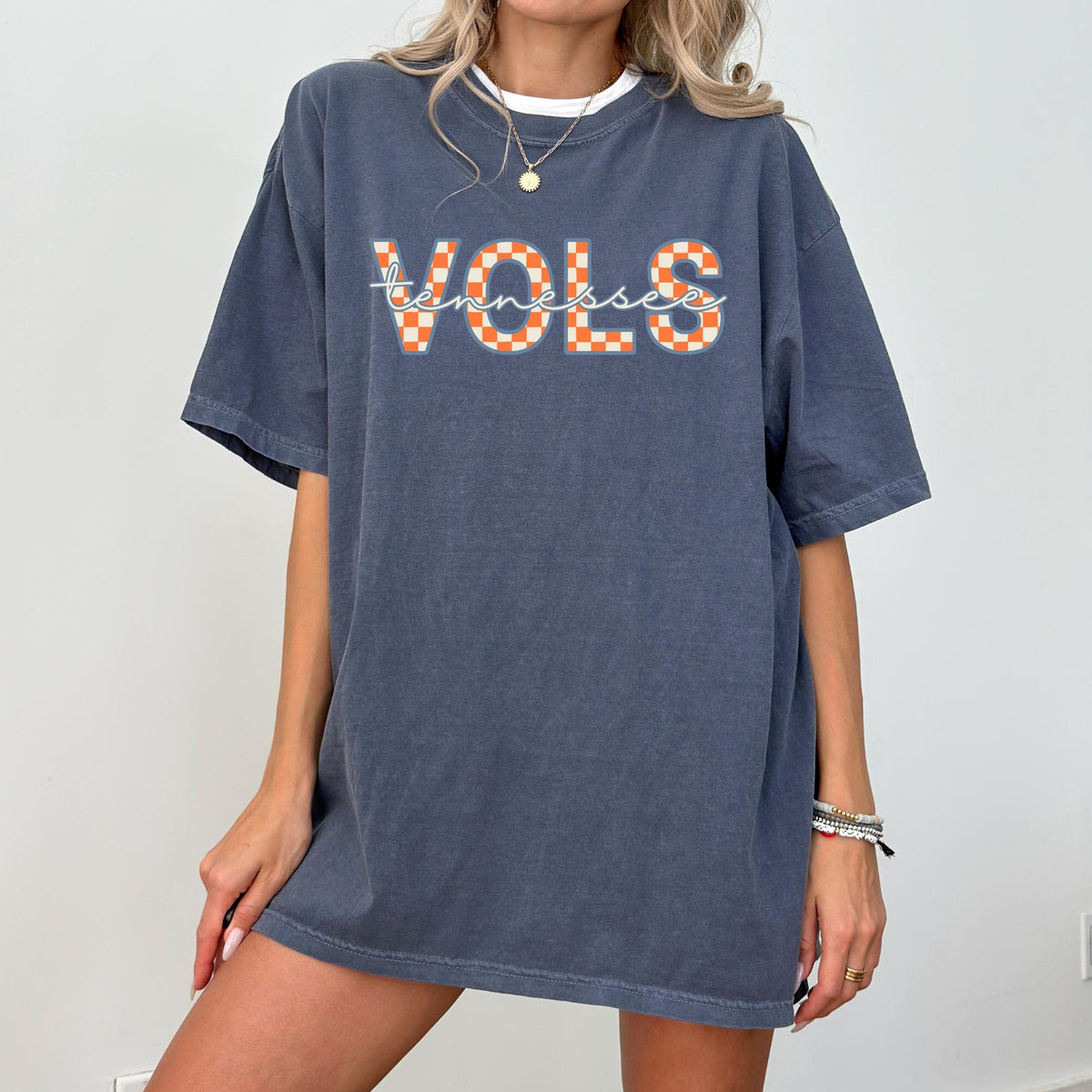 Comfort Colors Tennessee Vols Game Day Shirt Women, Orange Football Graphic Tee, Fan Gift for Her Aesthetic