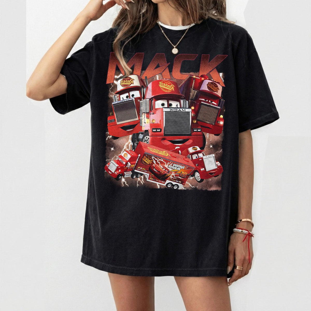 Comfort Colors Lightning McQueen Retro Racing Vehicles Shirt Women, Disney Animated Movie Racing Land Theme Park Family Vacation Graphic Tee, Gift for Her Aesthetic
