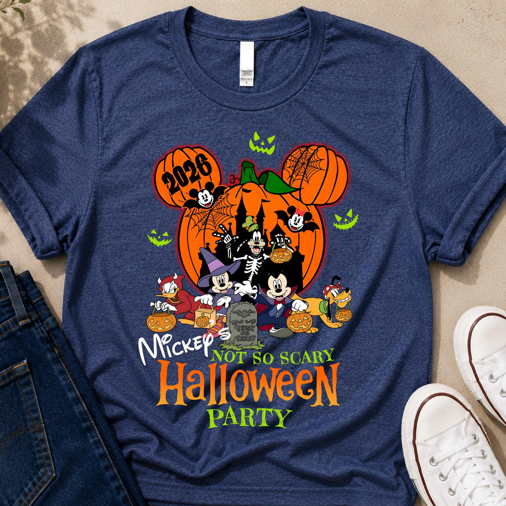 Mickeys NotSoScary Halloween Party Shirts Mickey and Minnie Halloween Family Shirts Disney Halloween Shirts Disney Spooky Shirt