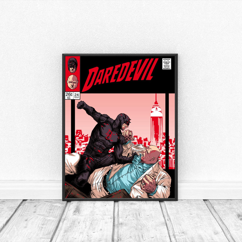 Daredevil Born Again - Poster | Canvas Wall Art Print