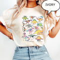 Comfort Colors Dinosaurs TShirt Woman Dinosaurs Shirt Jurassic Dinosaur Shirt Dino Lover Gift