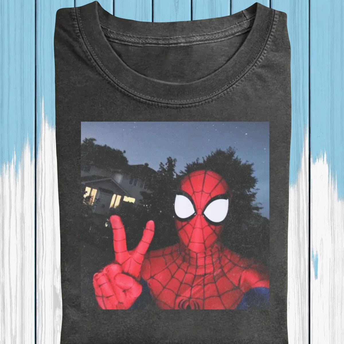 Comfort Colors Spider Man Selfie Shirt Women, Marvel Superhero 2026 Graphic Tee, Fan Gift for Her Aesthetic