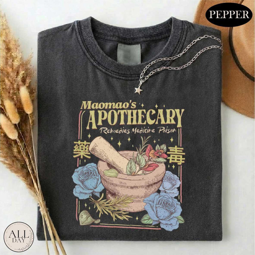 Mao Maos Apothecary Shirt Kawaii Anime Potion Graphic Tee Comfort Colors Anime Girl Gift Anime Lover Tshirt Poison Tester MangaÊSweater