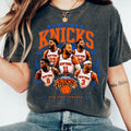New York Knicks Shirt Jalen Brunson KAT Josh Hart OG Anunoby Basketball Comfort Colors Fan Gift Unisex