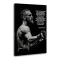 Conor McGregor Motivational Quote UFC Fighter - Poster | Canvas Wall Art Print