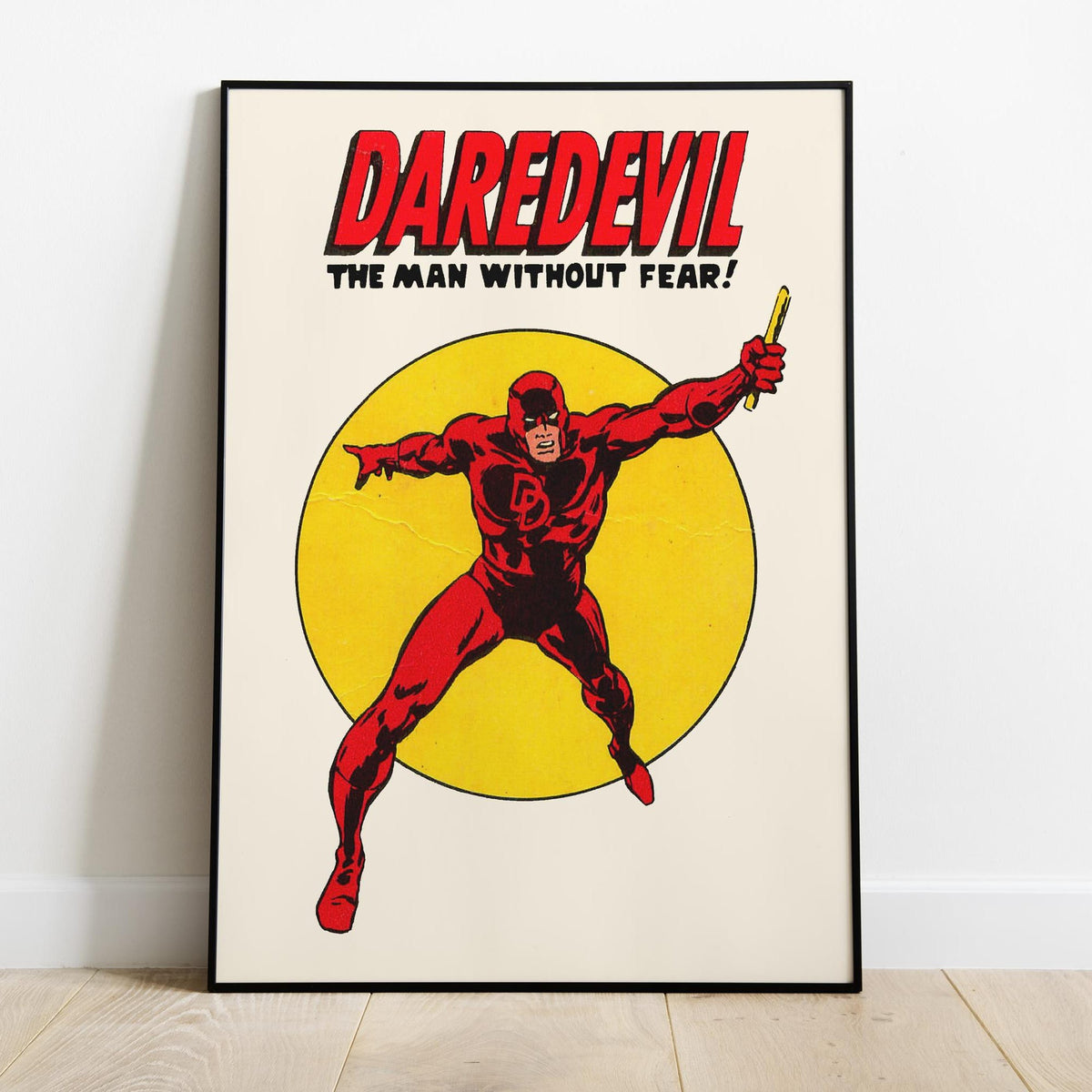 Daredevil V1 X-Men Comic Art Vintage Classic Style Superhero Retro Decor - Poster | Canvas Wall Art Print