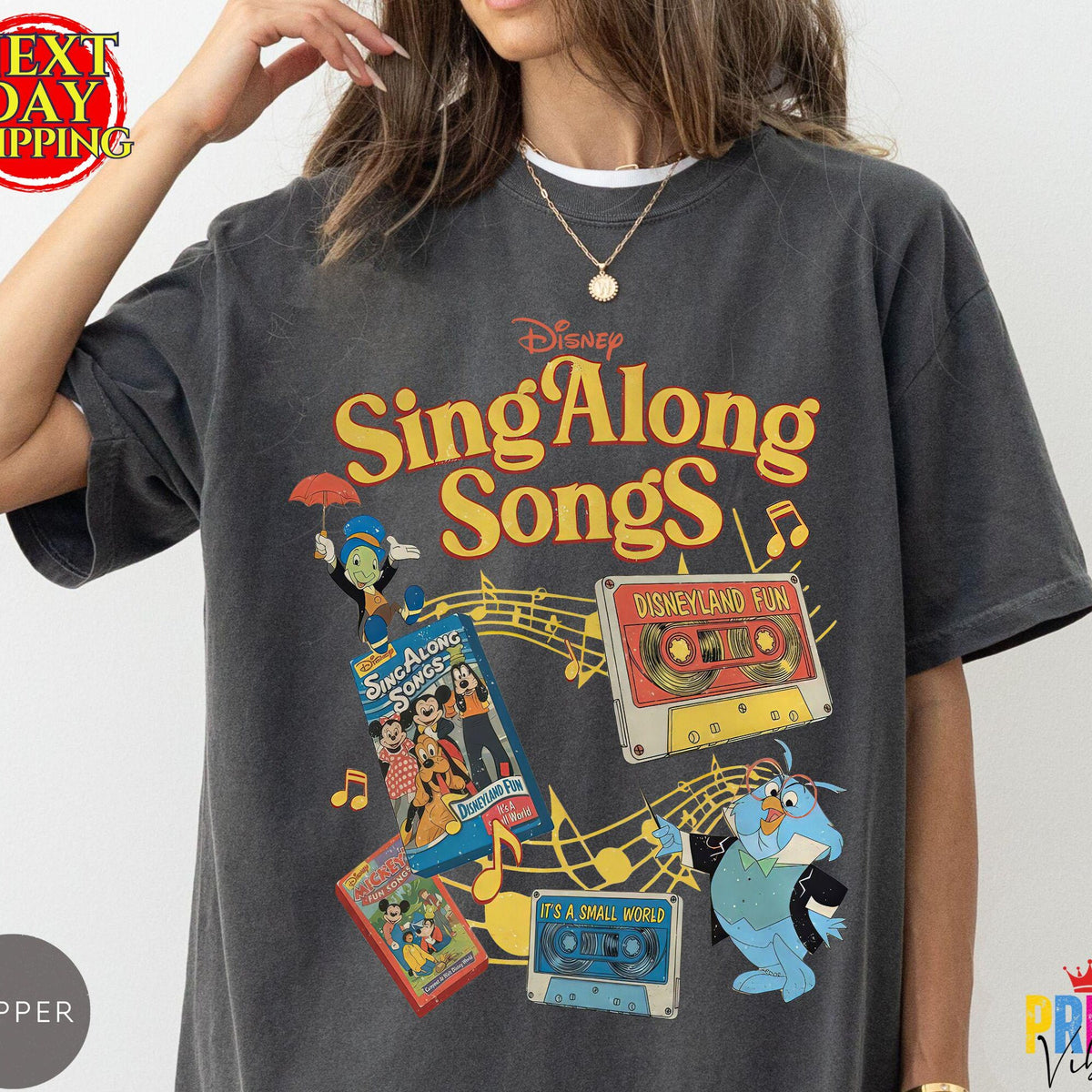 Comfort Vintage Disney SingAlong Songs Shirt Retro 90s Disney VHS Tape TeeDisneyland Fun Nostalgia GraphicClassic Disney Music Fan Gift