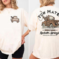 Comfort Colors Retro Tow Mater Lightning McQueen Shirt Women, Disney Cars Radiator Springs Towing Salvage Pixar Disneyland Family Trip Matching Graphic Tee, Gift for Her Aesthetic