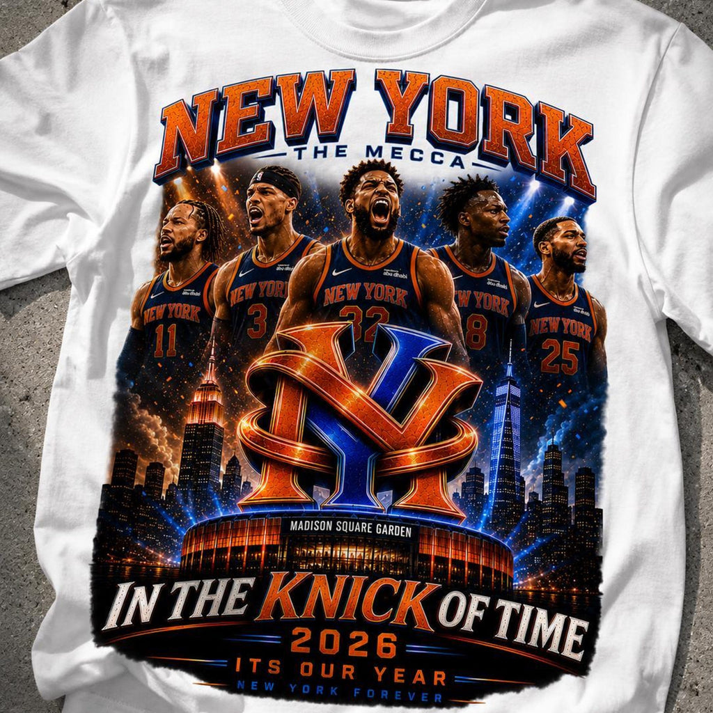 New York Knicks Shirt Basketball Graphic Tee Madison Square Garden Fan Gift Unisex
