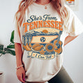 Comfort Colors Tennessee Shes From Tennessee I Can Tell Shirt Women, Dolly Parton Southern Girl Country Music Graphic Tee, Fan Gift for Her Aesthetic