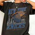 Retro New York Knicks Shirt NYC Symbols Basketball Tee Vintage Fan Gift Unisex