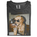 Golden Retriever Iced Coffee Shirt Funny Dog Meme Tee Vintage 90s Graphic Shirt Aesthetic Pet Lover Gift Cool Dog With Sunglasses Tee