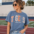 Custom School Mascot Shirt Personalized Lets Go Mascot School Name Tee Custom School Spirit Tee Teacher Student Matching Shirt