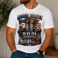 Never Forget 911 Memorial TShirt Patriotic American Flag Tribute Tee