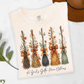 Comfort Colors A Girl Gotta Have Options Witch Broom Shirt Women, Funny Halloween Witchy Spooky Season Graphic Tee, Gift for Her Aesthetic