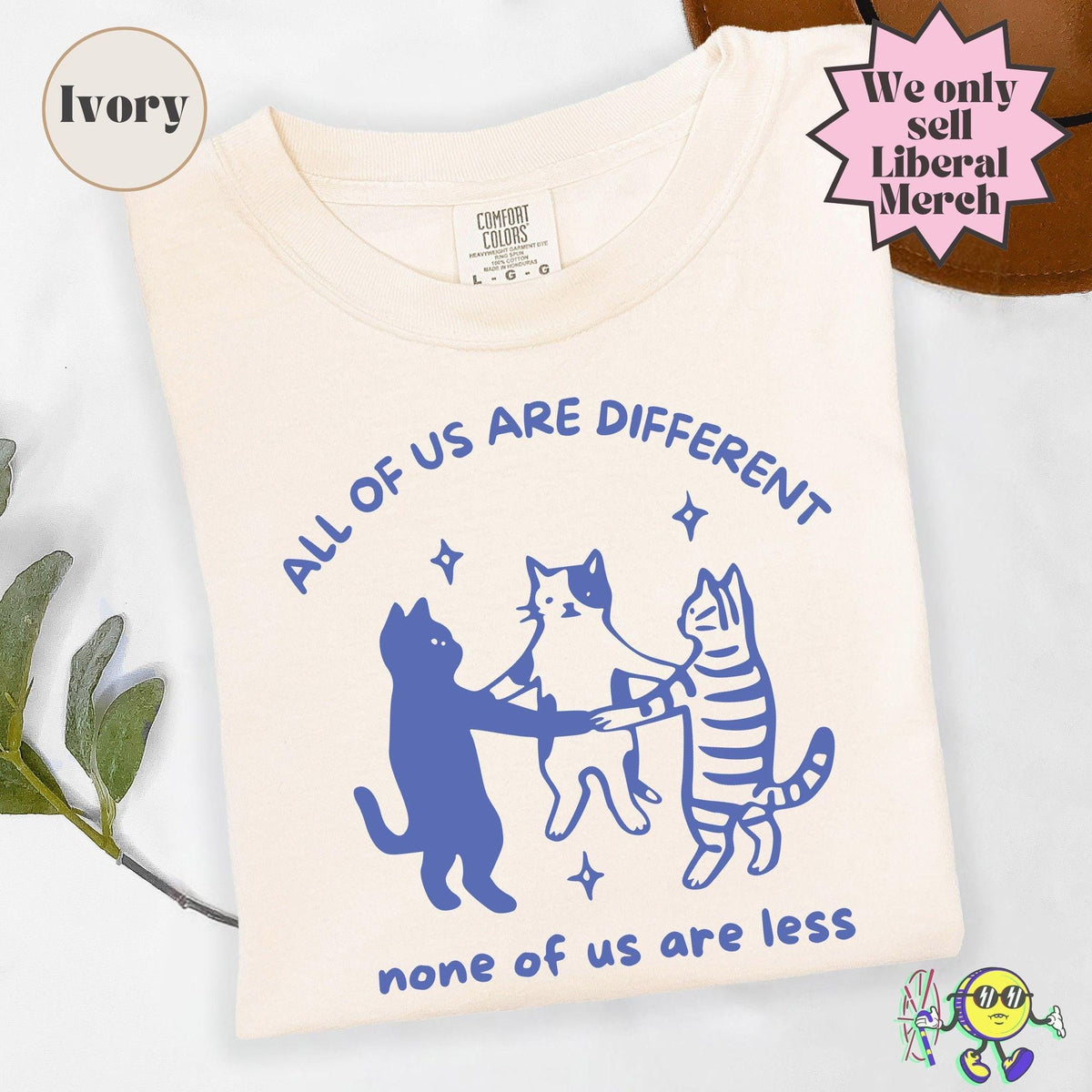 All of us are Different Cat Funny Neurodiversity shirt Autism Awareness Disability Rights Autism Ally Family Support Inclusion