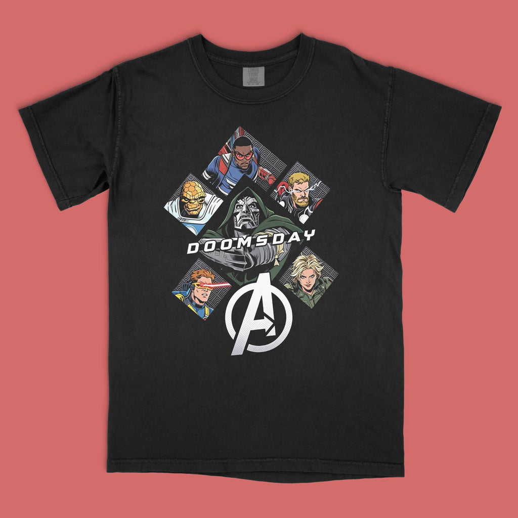 Comfort Colors Avengers Doomsday Watch Party Shirt Women, Doctor Doom Marvel Graphic Tee, Fan Gift for Her Aesthetic