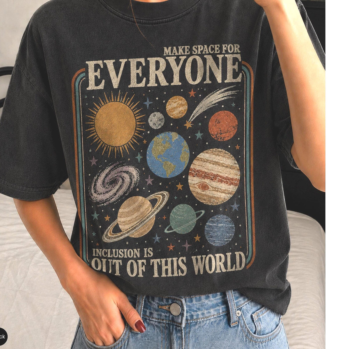 Space Inclusion Shirt  SPED Teacher Shirt  Special Education Teacher Gift  Autism Awareness  School Counselor Shirt  OT SLP Ota Tee