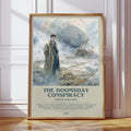 The Doomsday Conspiracy by Sidney Sheldon Modern Book Thriller Literary Art Reader Gift Bookshelf Decor - Poster | Canvas Wall Art Print