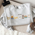 Baking Icons Crewneck Sweatshirt Flour Mixer Rolling Pin Shirt Freshly Baked Artisan Bread Shirt Bakers Cookie Mom Shirt Gift for Bakers