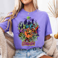 Scooby Doo Halloween Shirt 2026 Retro Cartoon Mystery Gang Shirt Halloween Monsters Tshirt Spooky Mystery Shirts Matching Halloween Gift