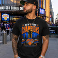 New York Knicks Champions Shirt Vintage Basketball Graphic Tee Game Day Fan Gift Unisex