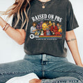 Raised on PBS Shirt Retro Public Broadcasting Service Sweatshirt Nostalgia Tee for Classic TV Fans Save PBS Shirt