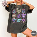 Comfort Colors Mickey  Friends Ghost Shirt Mickeys Not So Scary Halloween Party 2026  WDW Disneyland Family Halloween Neon Disney Tee
