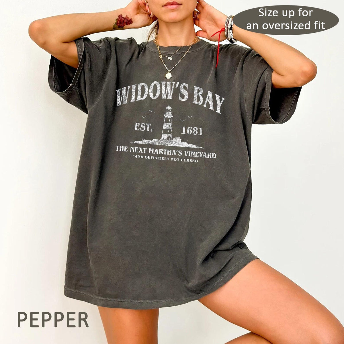 Vintage Widow Bay Est 1681 Shirt Comfort Colors Greetings From Widows Bay Shirt Halloween Movie Shirt Halloween Gift
