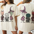 Comfort Colors TwoSided Lock Shock Barrel Shirt Disney Trick or Treat Party Shirt Nightmare Before Christmas Halloween Tee