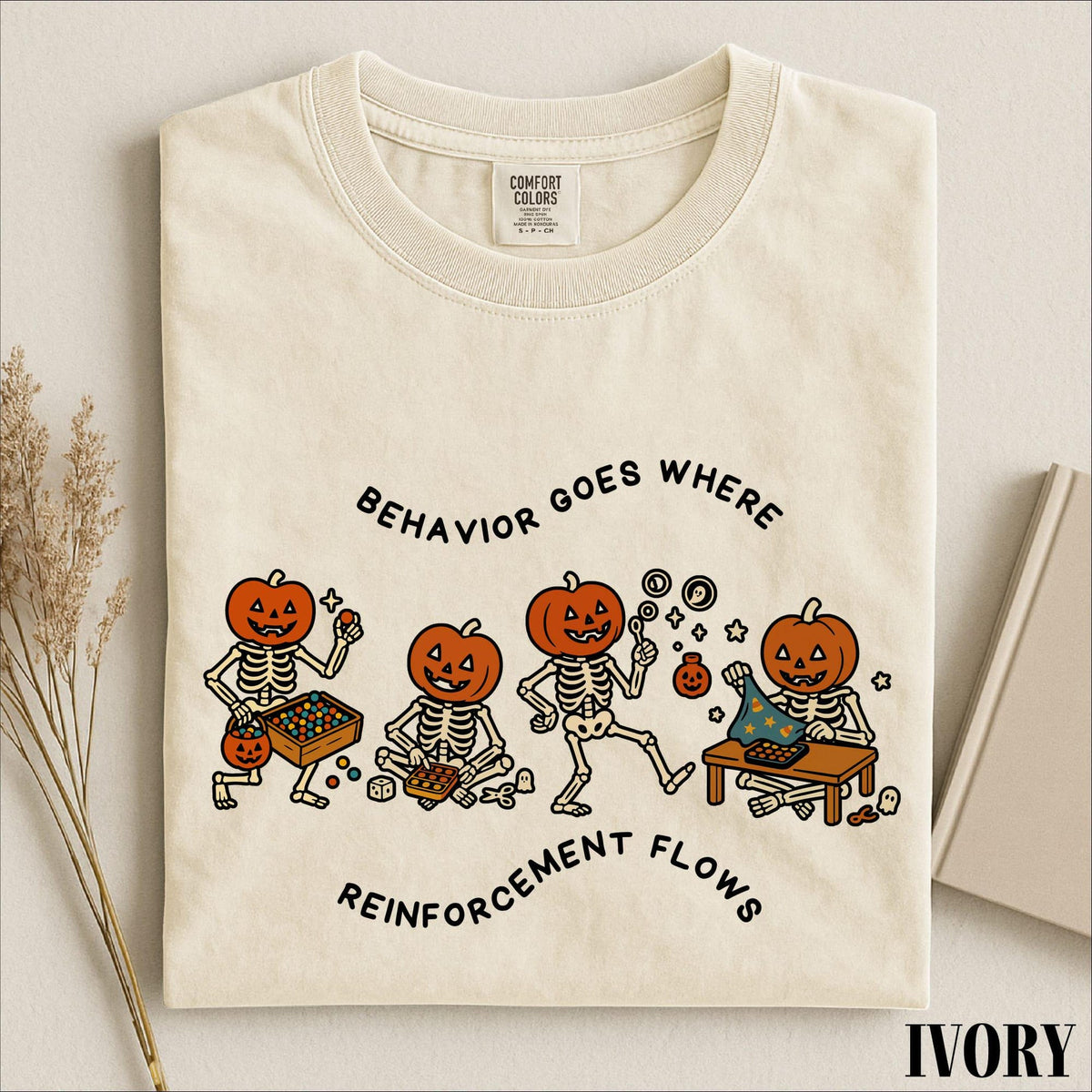 Comfort Colors ABA Therapist Shirt Behavior Reinforcement Tee BCBA Teacher Gift