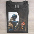 Give Me All Cookies Funny Tee Cookie Monster Funny Meme Shirt Cursed Meme Shirt Edgy Streetwear Gift For Him Funny Parody Tee