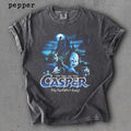 Comfort Colors Halloween Casper Graphic Tshirt Funny Spooky Movie Shirt Trick Or Treat Unisex Tee Top Gift For Him Her