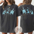 Twosided Hitchhiking Ghosts shirt The Haunted Mansion Welcome Foolish Mortals shirt WDW Disneyland Family matching Halloween shirt